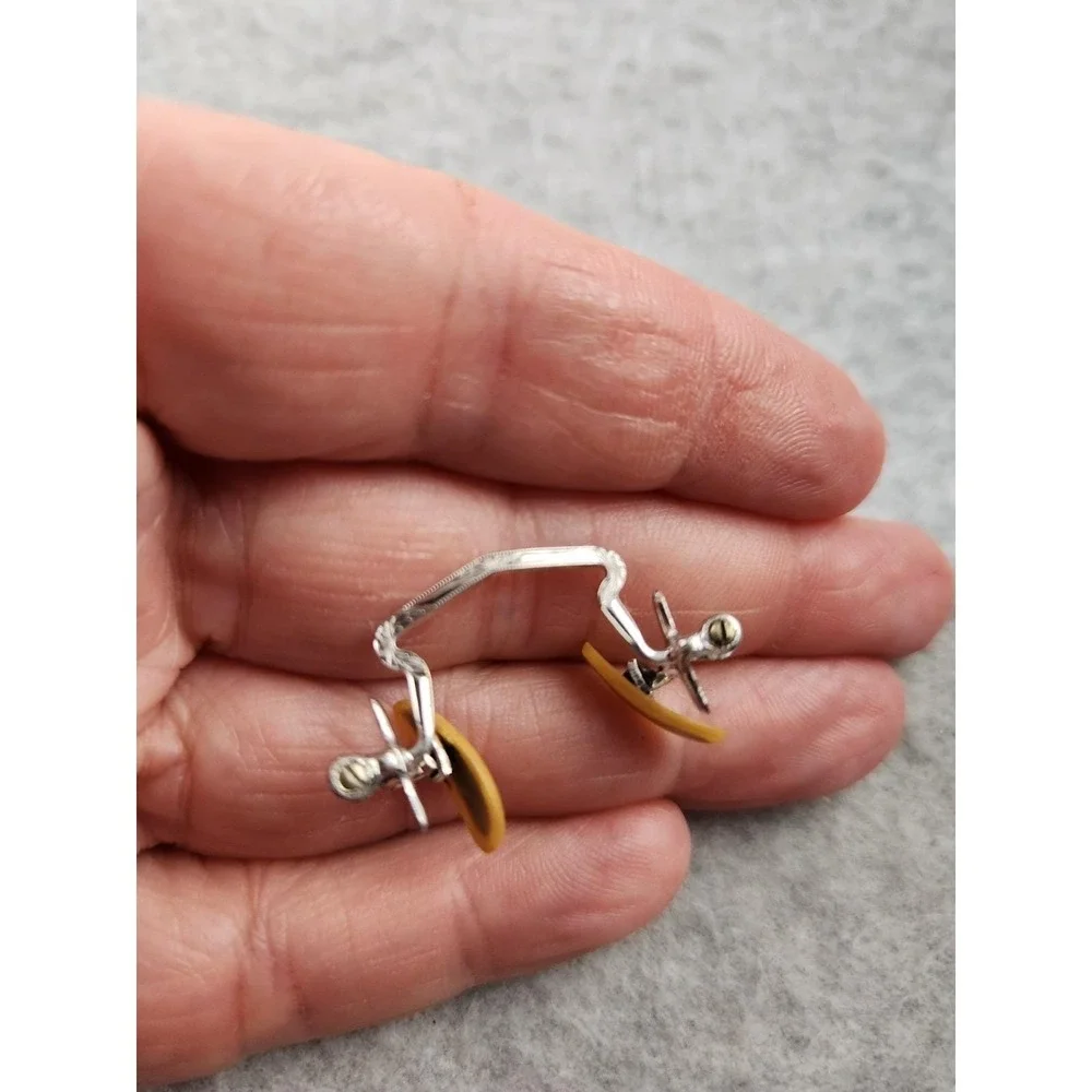 Vtg Shuron ? 1/10 12k Gold Filled Eyeglass Frames Bridge Nose Piece Replacement